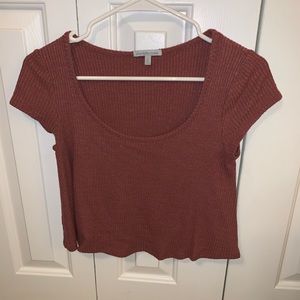 Pink charlotte rouse crop top